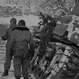 Het Ardennenoffensief 16 december 1944-17 januari 1945.