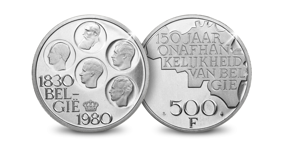 500 Frank 1980 Nederlandstalig