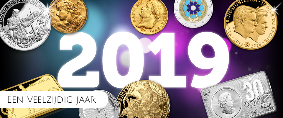 Nieuwe muntcollecties in 2019