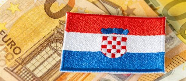 Kroatie voort de euro in