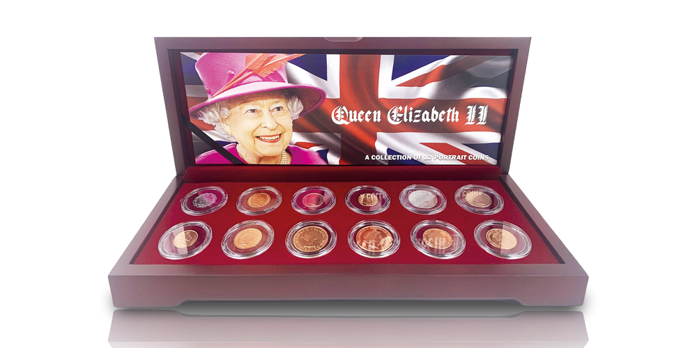 Elizabeth II, 12 munten in 1 set