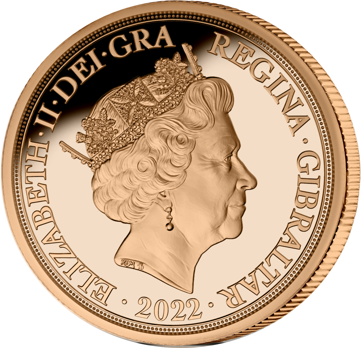 Ons meest exclusieve eerbetoon aan Queen Elizabeth II, 3 gouden Soevereinen (0.25, 0.5 en 1)