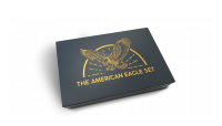 Amerikaanse Eagle zilveren baren, 4 x 1 oz zilver in 1 set