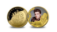 Elvis Presley™ goud verguld
