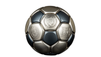 De Officiële Zilveren FIFA WK 2022 Balvormige Voetbal Munt