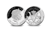 Koop munten online - Herdenkingsmunt - 75 jaar vrijheid - Oplage 67.500 voorzijde