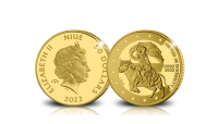   Europa en de Stier gouden munt