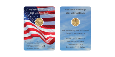 2-delige muntenset ter ere van de 35ste verjaardag van de U.S Eagle 