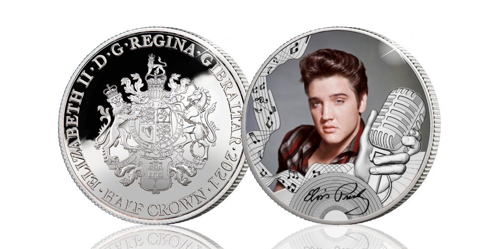   Free silver medal Elvis Presley