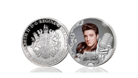   Free silver medal Elvis Presley