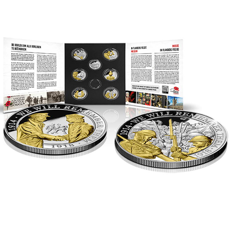 Koop munten online - Complete collectie - IFFM set - 7 munten compleet