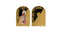 Koop munten online - Vergulde munt - Paus Johannes Paulus - 50 gram voor en keerzijde