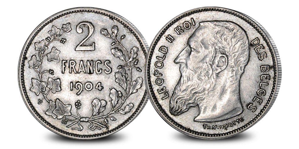 koning-leopold-ii-brede-baard-Set-2-Francs