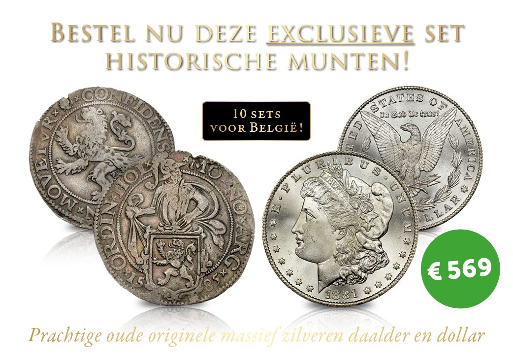 Bestel nu deze exclusieve set historische munten!