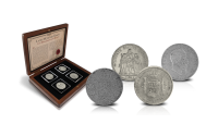 Historisch zilver, 4 originele ruim 150 jaar oude munten!