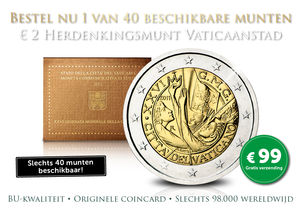 Uit Vaticaanstad - € 2 Herdenkingsmunt
