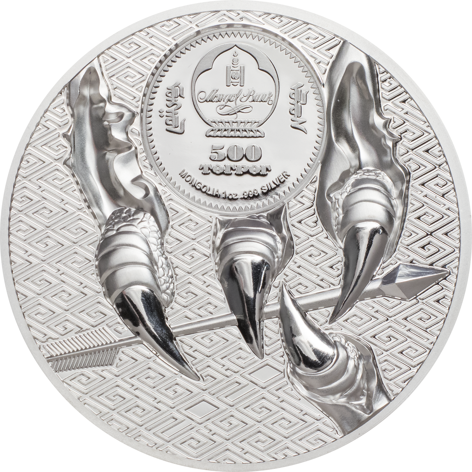 Koop munten online - Zilveren munt - Majestic eagle - Limited edition keerzijde