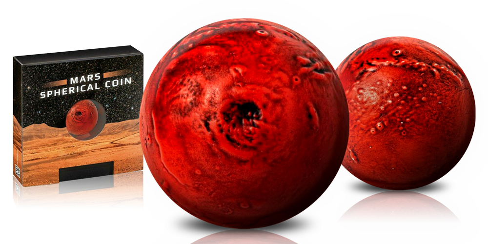 Limited First Strike Edition: Mars 3D-munt