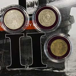 20 originele munten uit de tweede wereldoorlog