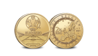 Koop munten online - 2 euro herdenkingsmunt - UEFA Euro 2020 voor en keerzijde