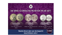 Elizabeth iconische munten