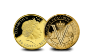Koop munten online - Herdenkingsmunt - 75 jaar vrijheid - Verguld keerzijde